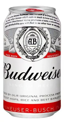 Cerveja Budweiser American Lager Lata 350ml 48 unidades